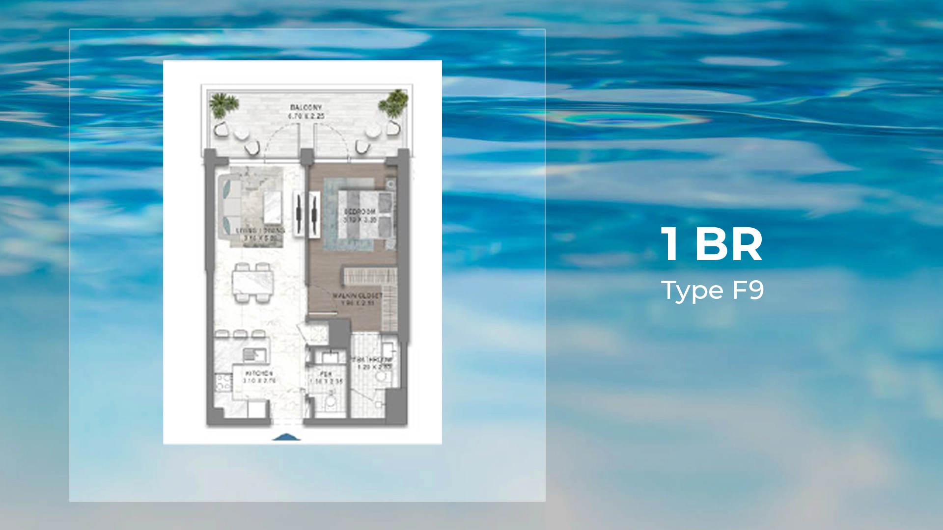 1 BR - Type A